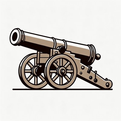 Vintage Cannon Illustration