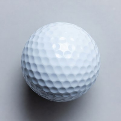 White golf ball