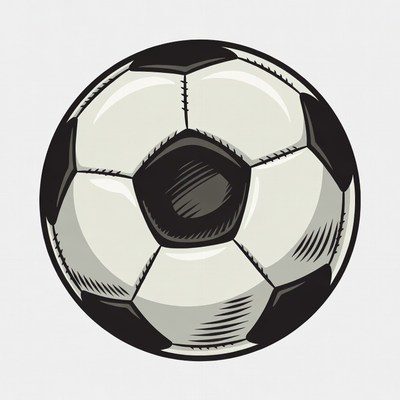 Soccer Ball Illustration