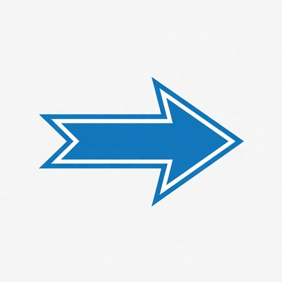 Blue right arrow icon