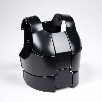 Black Modular Body Armor Vest