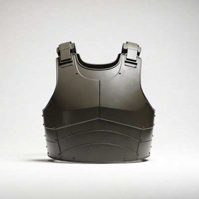 Green tactical body armor vest