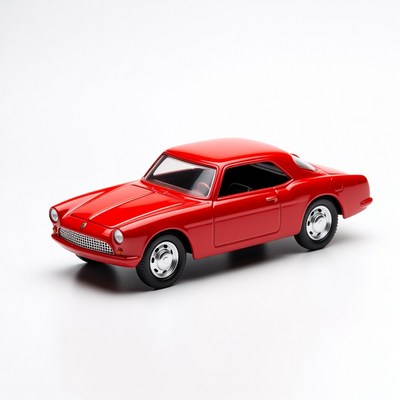 Red classic coupe car