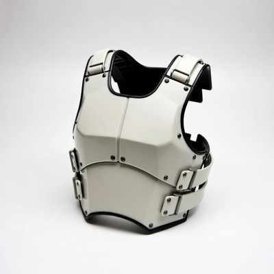 White Stormtrooper Armor Chest Plate
