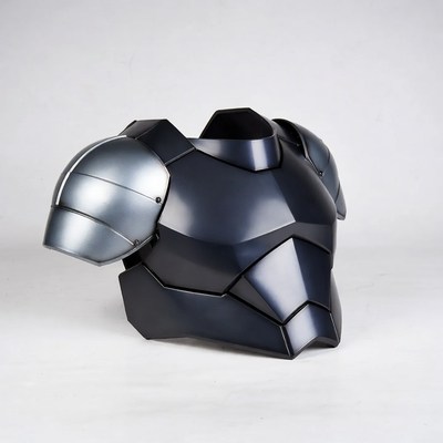 Black Futuristic Samurai Armor