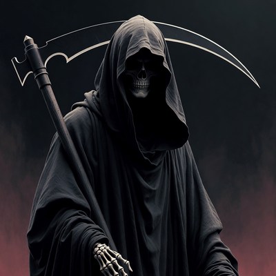 Grim Reaper with Scythe