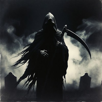 Grim Reaper with Scythe