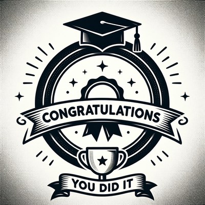 Congratulations Graduation Clipart Design