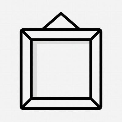 Empty Picture Frame Icon