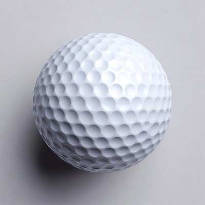White Golf Ball