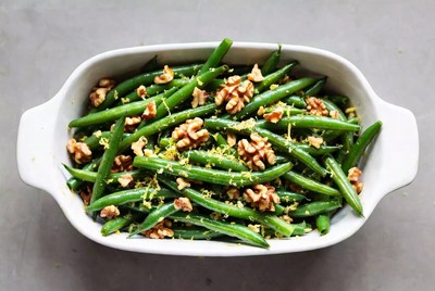 Green Beans with Walnuts