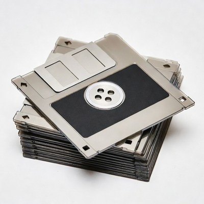 Stack of Floppy Disks