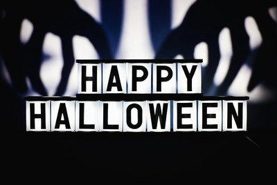 Happy Halloween with Shadowy Hands