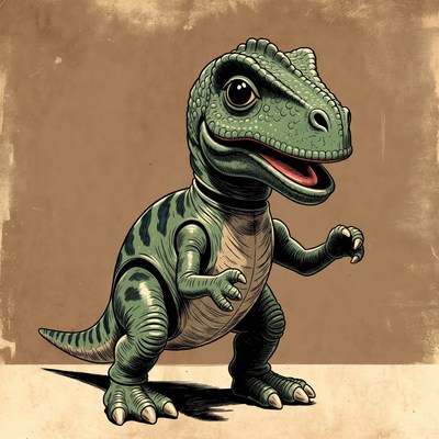 Cute baby triceratops dinosaur toy