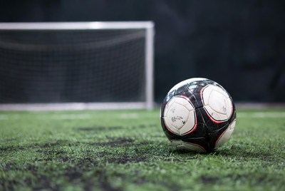 Soccer Ball in Front of Goal