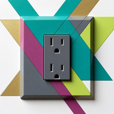 Geometric Electrical Outlet Design