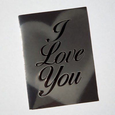 I Love You Heart Card