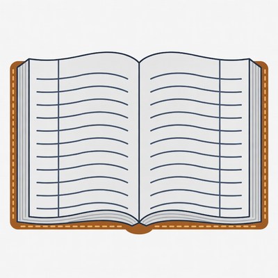 Open Notebook Illustration