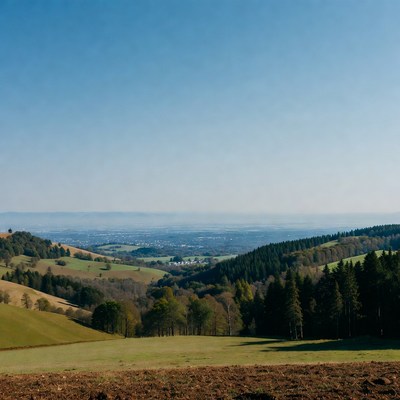 Scenic Rolling Hills Landscape