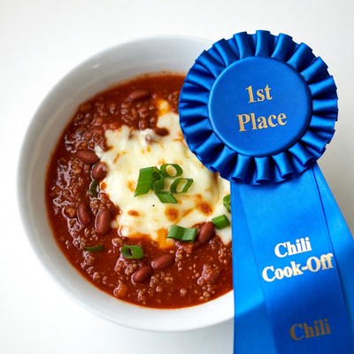 First Place Chili Cook-Off Bowl