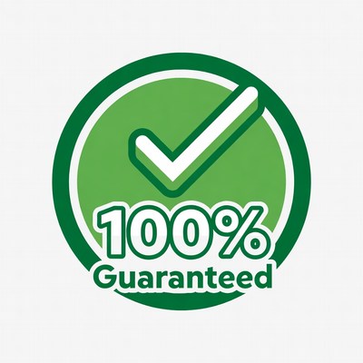 100% Guaranteed Green Checkmark Badge