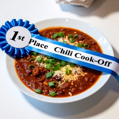 1st Place Chili Cook-Off Bowl
