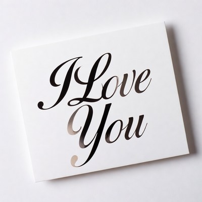 I Love You Card