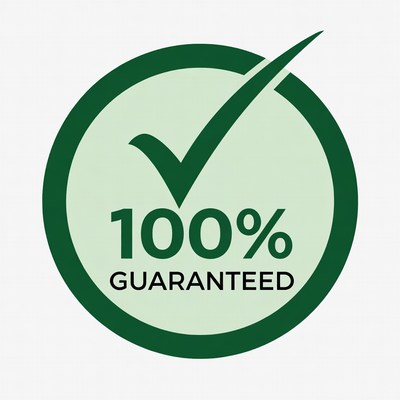 100% Guaranteed Green Checkmark Badge