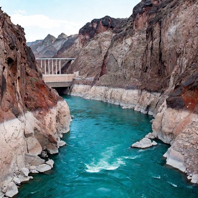 Hoover Dam over Colorado River
