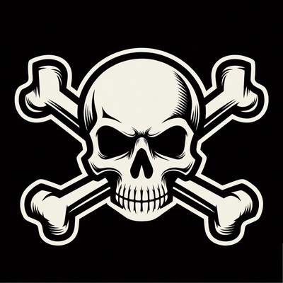 Skull and Crossbones Symbol