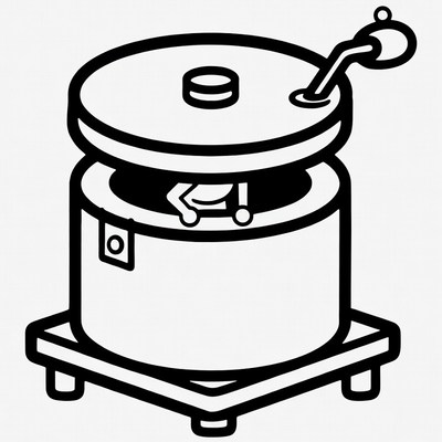Clipart monkey inside open barrel