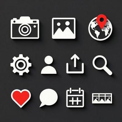 Social Media Icons Set