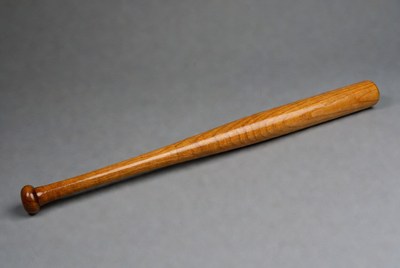 Wooden Baseball Bat Isolated