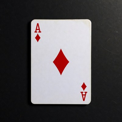 Ace of Diamonds playing card