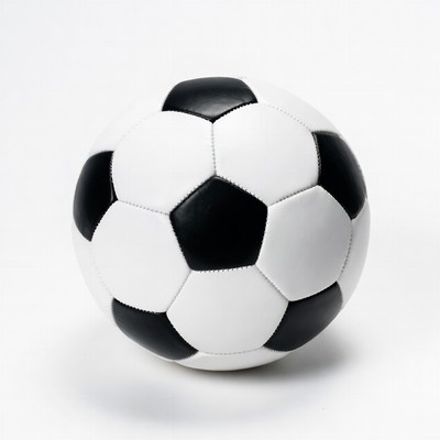 Soccer Ball on White Background