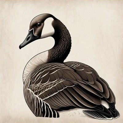 Canada Goose Illustration