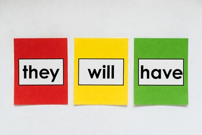 They Will Have on Colored Cards