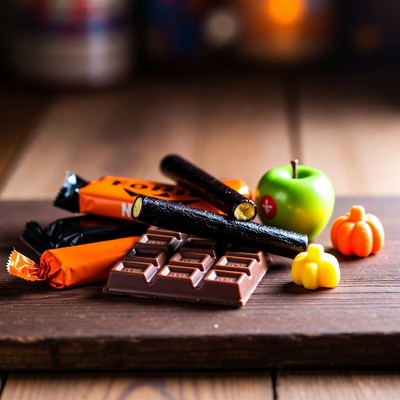 Halloween Candy and Pumpkin Treats