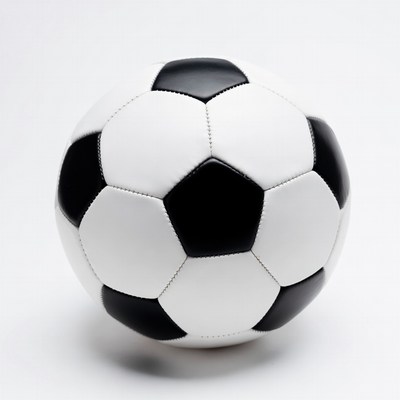 Soccer Ball on White Background