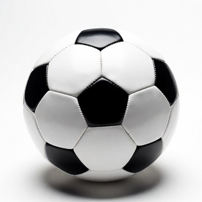 Soccer Ball on White Background