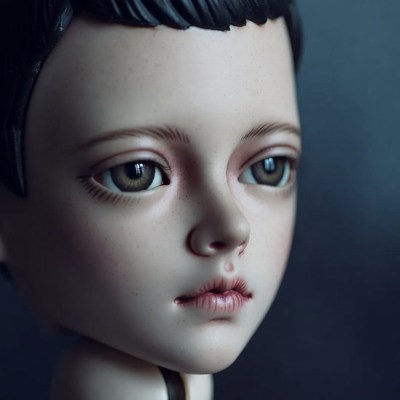 Close-up of Ball-Jointed Doll Boy
