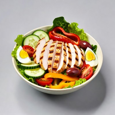 Grilled Chicken Salad Bowl