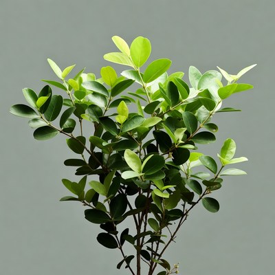 Lush Green Ficus Plant