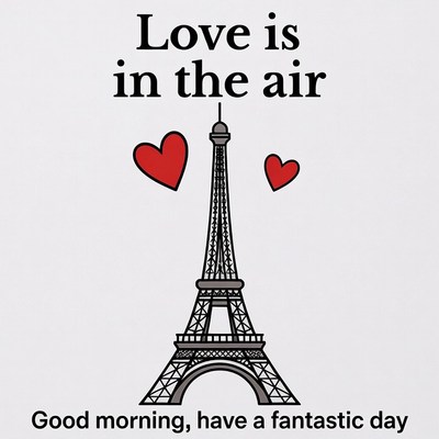 Love is in the Air Eiffel Tower