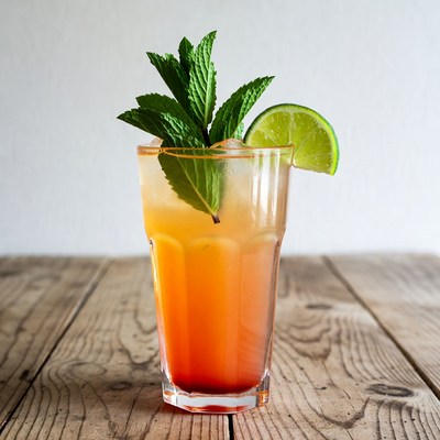 Mojito with Mint and Lime