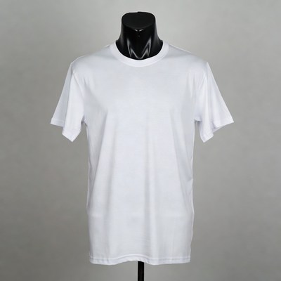 White T-shirt on mannequin