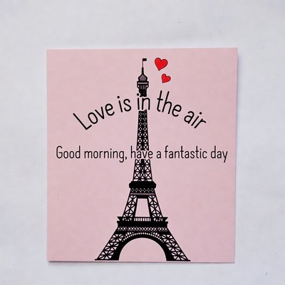 Eiffel Tower Love Greeting Card
