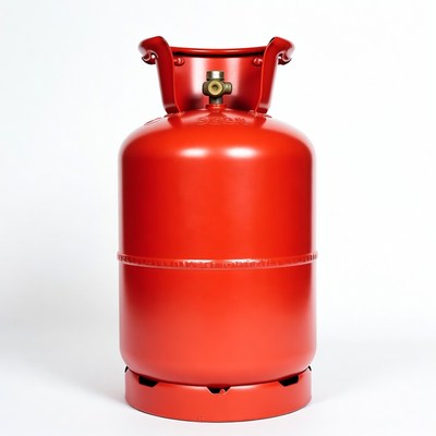 Red LPG Gas Cylinder