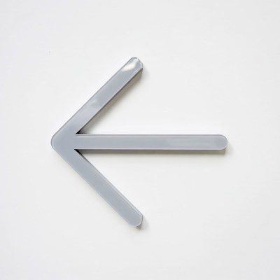 Gray Left Arrow Icon