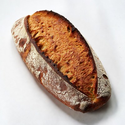 Rustic Crusty Artisan Bread Loaf